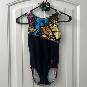 Plum Practice Wear Gymnastics Leotard AS
